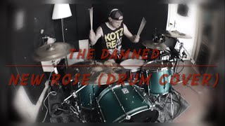 New Rose  Drum Cover  TheDamned [upl. by Ima565]