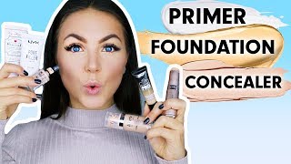 Primer Concealer amp Foundation für Anfänger MICKIS MAKE UP BASICS [upl. by Milas]