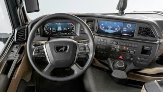 All New 2023 MAN TGS truck  INTERIOR [upl. by Lesak782]