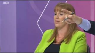 Angela Rayner Put Right on BBC Question Time 211016 [upl. by Gregorius]