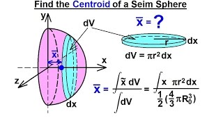 Mechanical Engineering Centroids in 3D 1 of 19 SemiSphere [upl. by Handler]