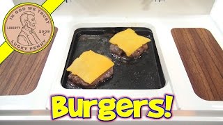 Big Burger Grill Mini Cheeseburgers amp Grilled Cheese  Miniature Hamburger [upl. by Kcirded731]