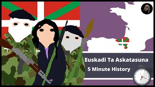 Who Were the ETA Euskadia Ta Askatasuna  5 Minute History Episode 3 [upl. by Egide]