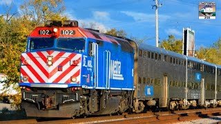 METRA Chicago Commuter Trains [upl. by Eromle5]