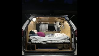 Full Mini Van Camper Conversion Tour [upl. by Ferren]