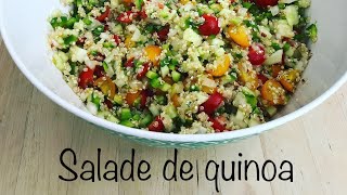 Salade de quinoa fraîche et colorée [upl. by Herod]