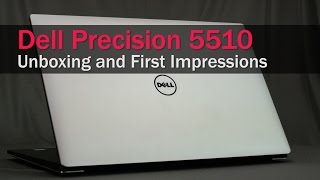 Dell Precision 5510 Unboxing and First Impressions  Digitin [upl. by Eatnwahs]