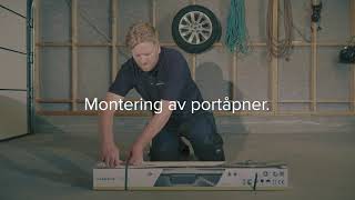 Montering av Harmonie portåpner [upl. by Nivaj]