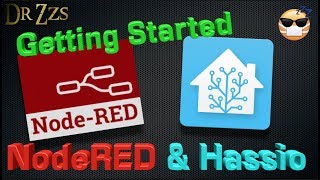 NodeRed Hassio Install  Home Assistant  Home Automation [upl. by Llerrom405]