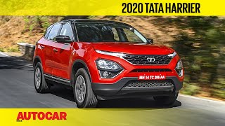 2020 Tata Harrier Automatic amp Manual  First Drive Review  Autocar India [upl. by Alodi170]