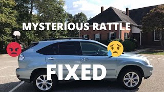 Lexus RX 350 Rattling Sound Fixed [upl. by Trinatte676]