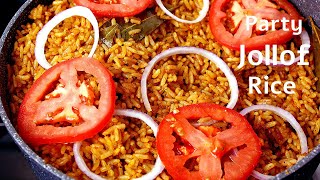 Jollof Rice recipe  Nigerian party jollof rice  Beginner Friendly [upl. by Iturhs369]