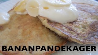 Brunch bananpandekager med havregryn  Opskrift  39 [upl. by Anama]