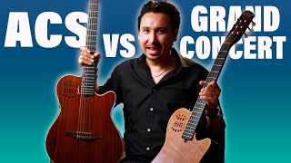 Godin Multiac ACS vs Grand Concert [upl. by Adiehsar832]