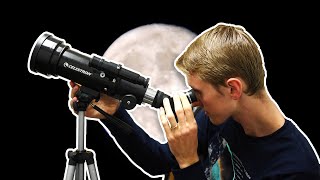 Celestron 70mm Travel Scope Review [upl. by Thorner]