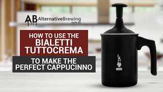 How to Use the Bialetti Tuttocrema Milk Frother [upl. by Gentry]