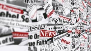 Newspaper Background 4K  Free Stock Footage [upl. by Saticilef114]