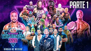 TRIPLEMANIA XXXII CDMX  Lucha Libre AAA [upl. by Candida]