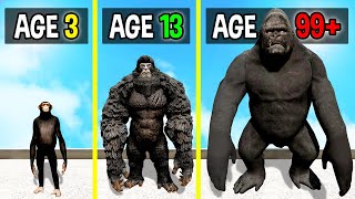 Survive 99 YEARS as KING KONG in GTA 5 [upl. by Adnolay74]