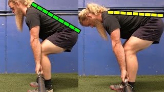 Lift With Your BACK  How To Stiff Leg Deadlift [upl. by Carter]