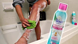 The Secret Trick to Using Nair Hair Removal [upl. by Eninaej]