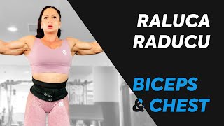 Raluca Raducu  Biceps amp Chest Workout  Pozedown [upl. by Mona]