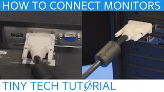 How amp Where to Connect Your Monitors [upl. by Alfonso]