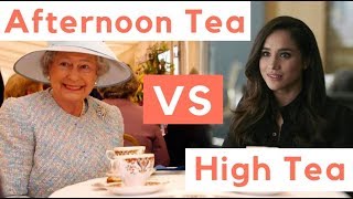 High Tea vs Afternoon Tea [upl. by Acisey]