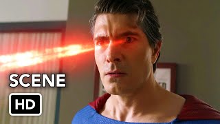 DCTV Crisis on Infinite Earths Crossover  Superman vs Superman Scene HD [upl. by Enoved172]