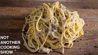 how to make REAL CACIO E PEPE like they do in ROME [upl. by Areik]