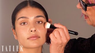 5 Easy Steps To Flawless Foundation CHANEL Makeup Tutorial  Tatler Schools Guide [upl. by Pogue]