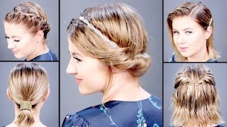 5 HAIRSTYLES FOR WET HAIR  Milabu [upl. by Acilgna]