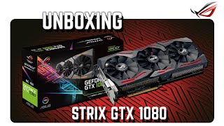 GTX 1080 ASUS ROG STRIX  Unboxing und Test [upl. by Felicle]