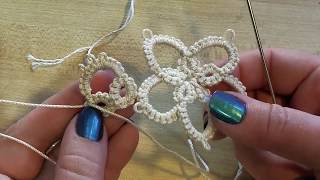 Beginner Tatting Project [upl. by Cthrine]