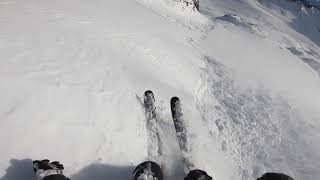 Avalanche accident in Davos Switzerland [upl. by Berlyn]