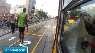 Usain Bolt VS Metro [upl. by Ardnua237]