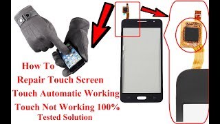 How To Repair Touch Screen Not Working Solution  Touch Screen Automatic Working Solution [upl. by Ahsiryt894]