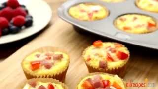 How to Make Omelet Muffins  Paleo Recipes  Allrecipescom [upl. by Ayeki]