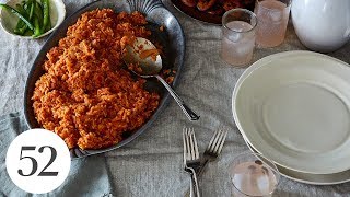 Classic Nigerian Jollof Rice [upl. by Arhsub]