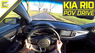 2019 KIA RIO Hatchback  POV Test Drive [upl. by Flint]