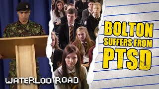 Bolton Smilie Suffers from PTSD MidAssembly  Waterloo Road [upl. by Noryak]