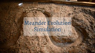 Meander Evolution Simulation [upl. by Eecram]