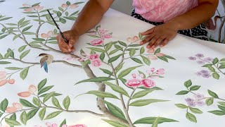 The Making of Chinoiserie Chic Vertical Video  Rebel Walls [upl. by Hinze]