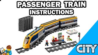 LEGO INSTRUCTIONS  Passenger Train  CITY  LEGO Set 60197 [upl. by Baras]