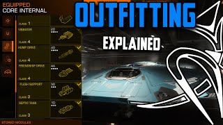 Beginners guide  ship Outfitting modules amp builds explained Elite Dangerous [upl. by Luane269]