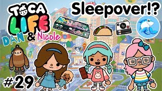 Toca Life city  Sleepover 29 [upl. by Nadaha]