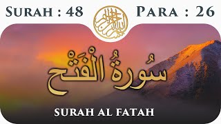 48 Surah Al Fath  Para 26  Visual Quran with Urdu Translation [upl. by Anirdua]