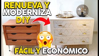 COMO RENOVAR UN MUEBLE ANTIGUO [upl. by Yerffoej]