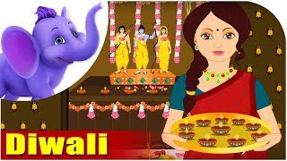 Festival songs For Kids  Diwali Song [upl. by Nalyac]