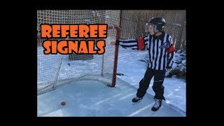 Referee Signals  Hockey Tips for Kids [upl. by Ingaberg]